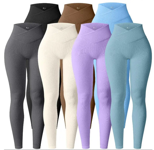 CALÇA LEGGING MODELADORA DE BUMBUM COM CINTURA V