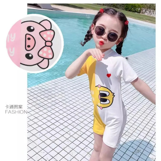 NOVO MAIO INFANTIL COM PROTEÇÃO SOLAR MANGA CURTA