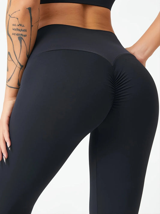 CALÇA DE YOGA MODELADORA DE ALTA COMPRESSÃO